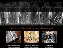 Tablet Screenshot of cdvodka.com
